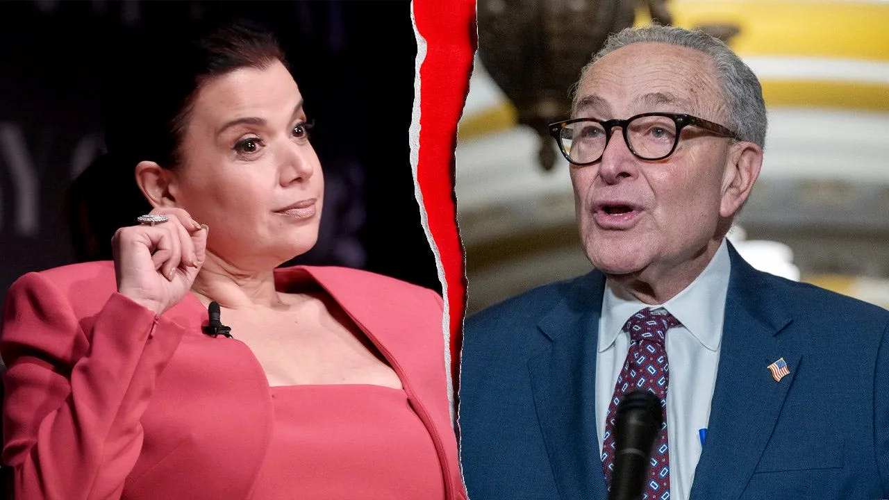 Ana Navarro Cautions Chuck Schumer Amid Progressive Primary Wins: 'You're in Danger'