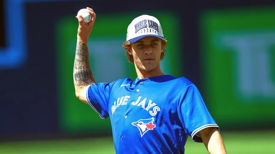 Maple Leafs Top Pick Gavin McKenna Faces Pressure Early with Erratic Ceremonial Pitch