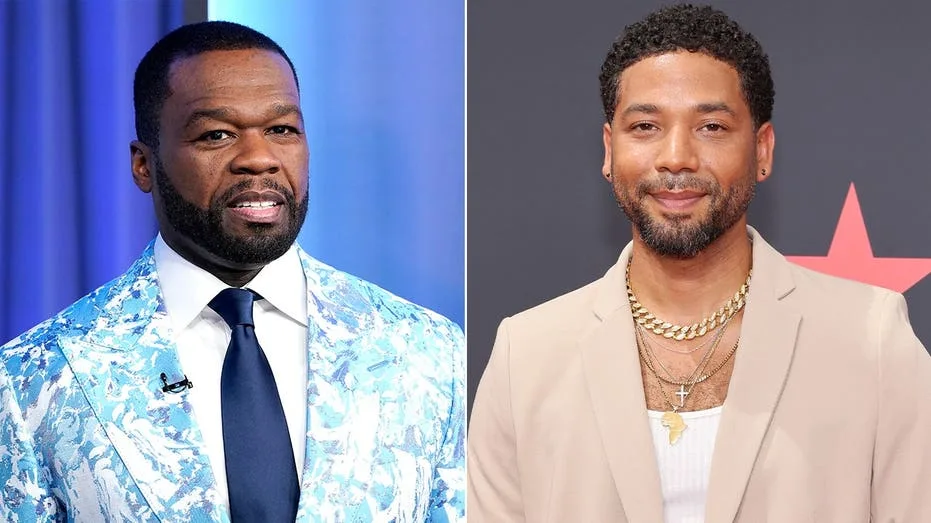 50 Cent Weighs In on Jussie Smollett's Harlem Pride Performance, Igniting Online Debate