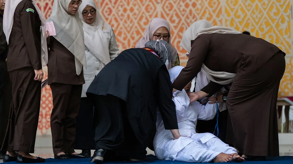 Indonesian Couple Publicly Caned for Alleged TikTok Kiss in Aceh Province