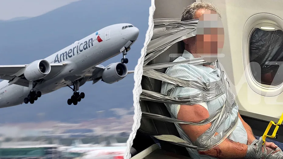American Airlines Flight Diverted After Passenger Allegedly Restrained With Duct Tape Following Racist, Homophobic Outburst